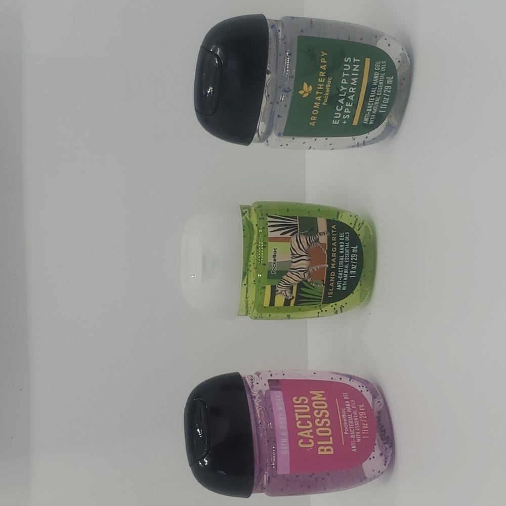 BN Anti-bacterial Hand Gel w/Natural Essential Oils 3 pk set B&BW